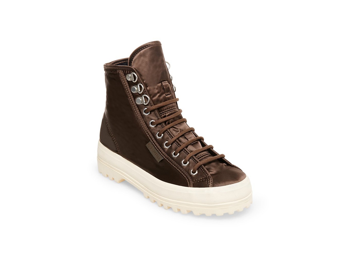Botas Superga Mujer Marrones - 2787 Nylonw - 354671CST